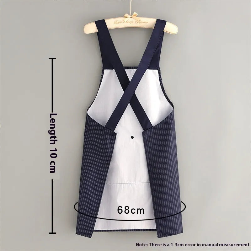 Composite waterproof polyester kitchen apron in free size with multiple colour options