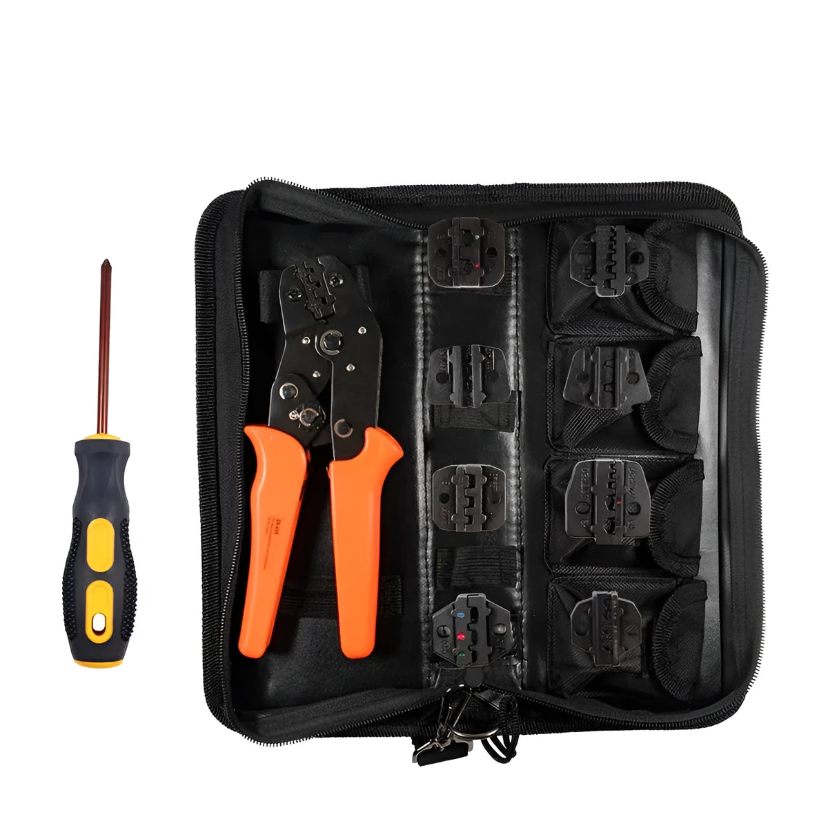 SN-48B portable multi-wrench jaw terminal crimping pliers combination tool set