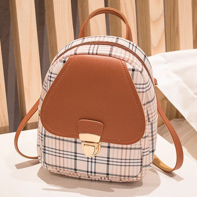 One shoulder diagonal phone bag in PU fabric with adjustable strap, shown in multiple colour options.