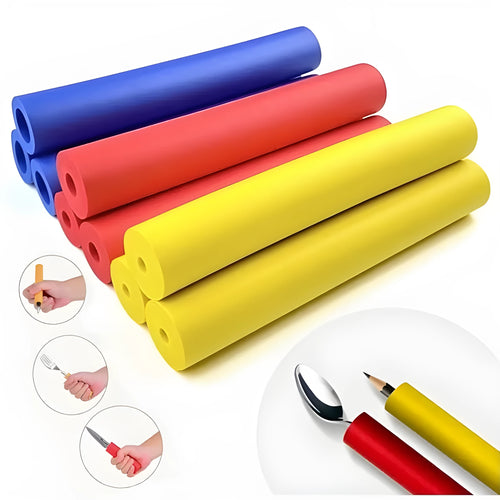 Rubber auxiliary grip hoses for tableware pen tools showing 10mm and 18mm inner diameter options