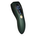 Sundial design freezing point hair removal device in green, pink or white colour for body face and leg hair removal.
