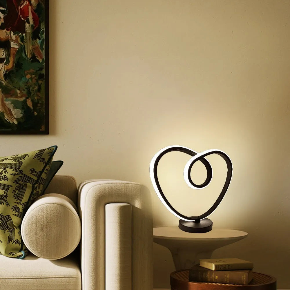 Black Bluetooth remote control musical note LED light with RGB colour strip.