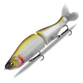 185mm plastic bass fishing swimbait in one of fifteen available colour options