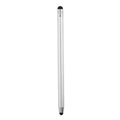 WK128 metal double-head painting pen stylus with conductive silicone tips for capacitive touch screens