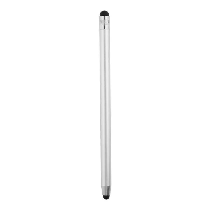 WK128 metal double-head painting pen stylus with conductive silicone tips for capacitive touch screens