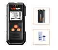 Multifunctional wall detector handheld unit for locating studs, wires and pipes behind walls