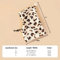 Bear and rabbit ears cloth headdress for pets in leopard print, black, or red colours