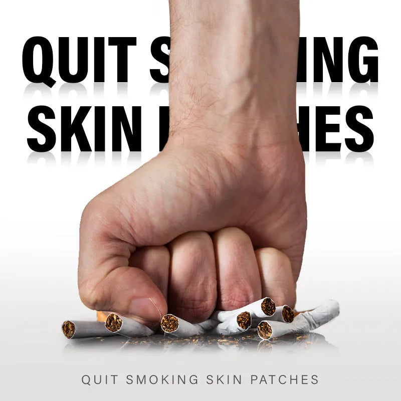 30-piece plant extract nicotine patch box for smoking cessation therapy