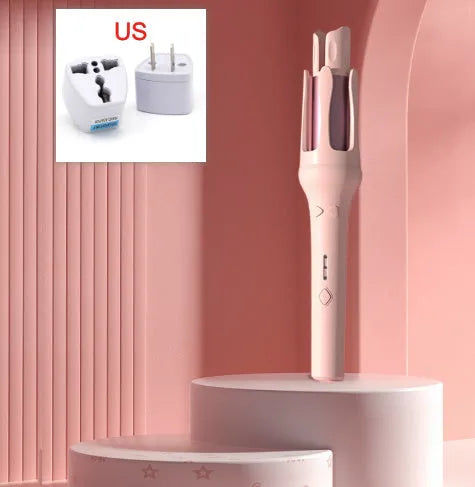 32mm automatic hair curler with automatic volume feature in white or Chigo colours with accent options