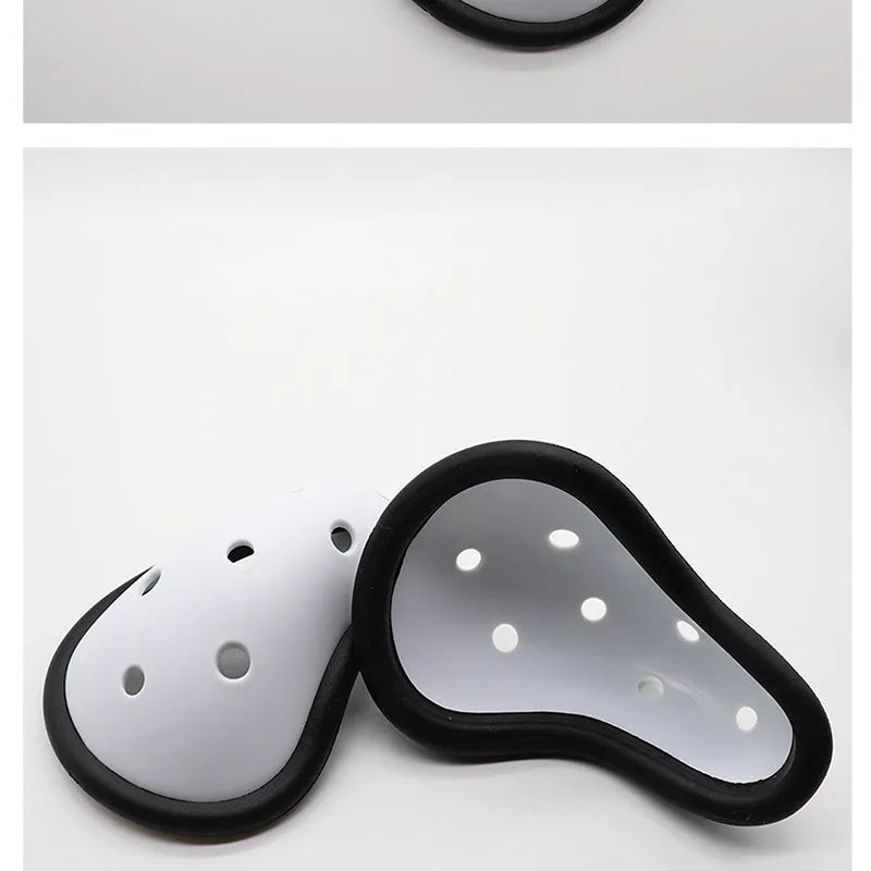 Rubber genital sports protector for Sanda, Taekwondo, boxing, rugby and hockey