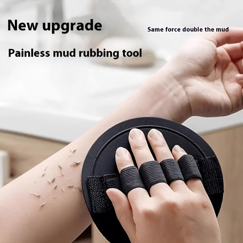 Rubber bath gadget finger style for women with round cake design in lace or strap variations