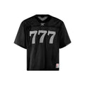 A loose fit retro street style summer t-shirt in black, shown front view.
