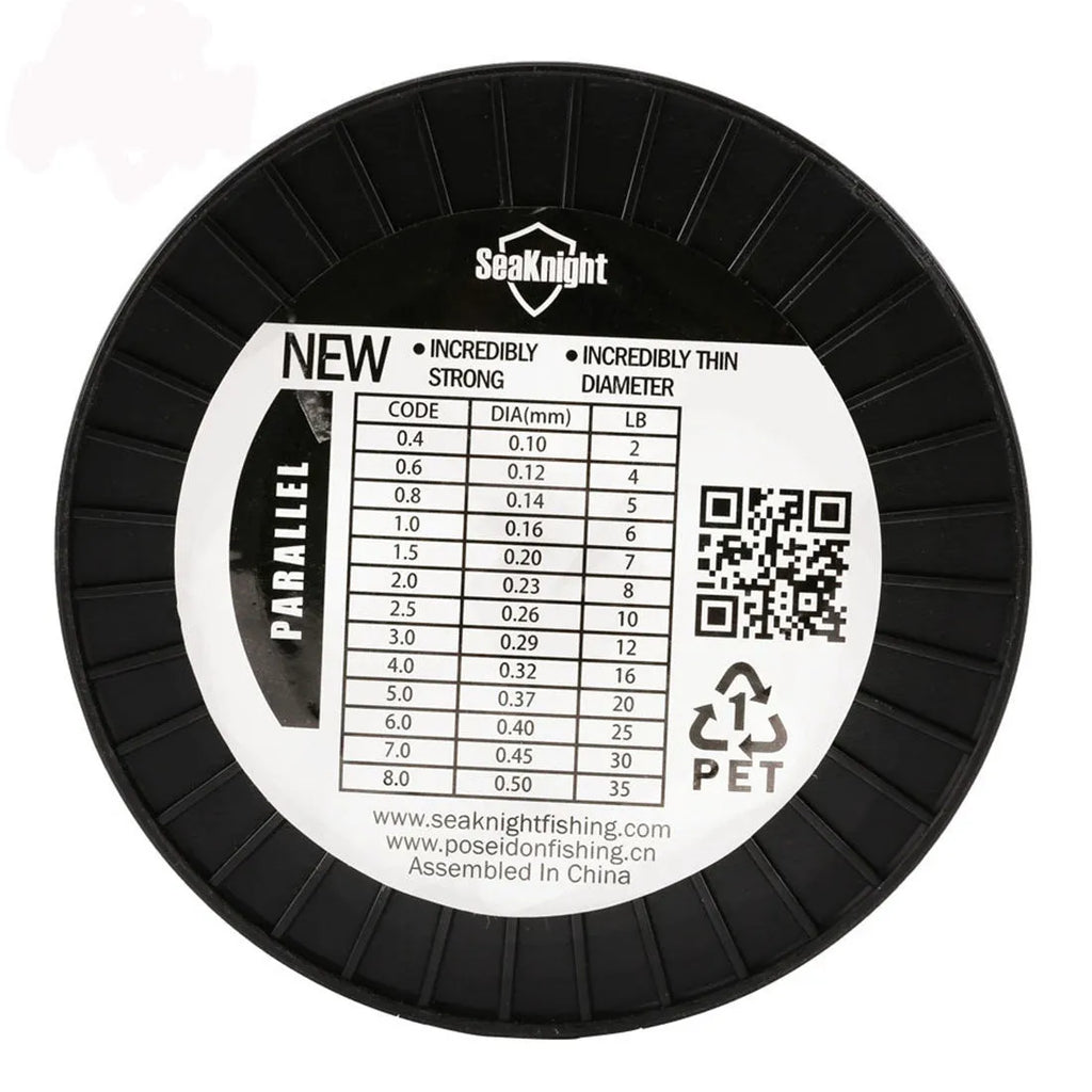 Seaknight1000 fishing line roll available in multiple colours and diameters