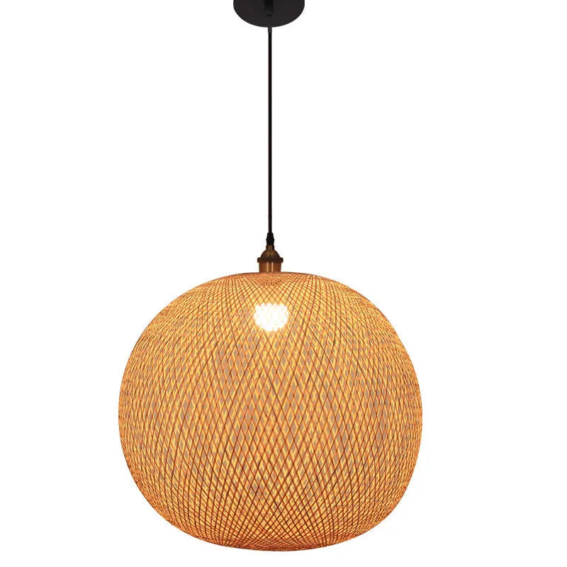 Pastoral style zen tea room chandelier ceiling light fixture