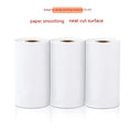 Three rolls of 57mm wide thermal paper in packaging for portable printers