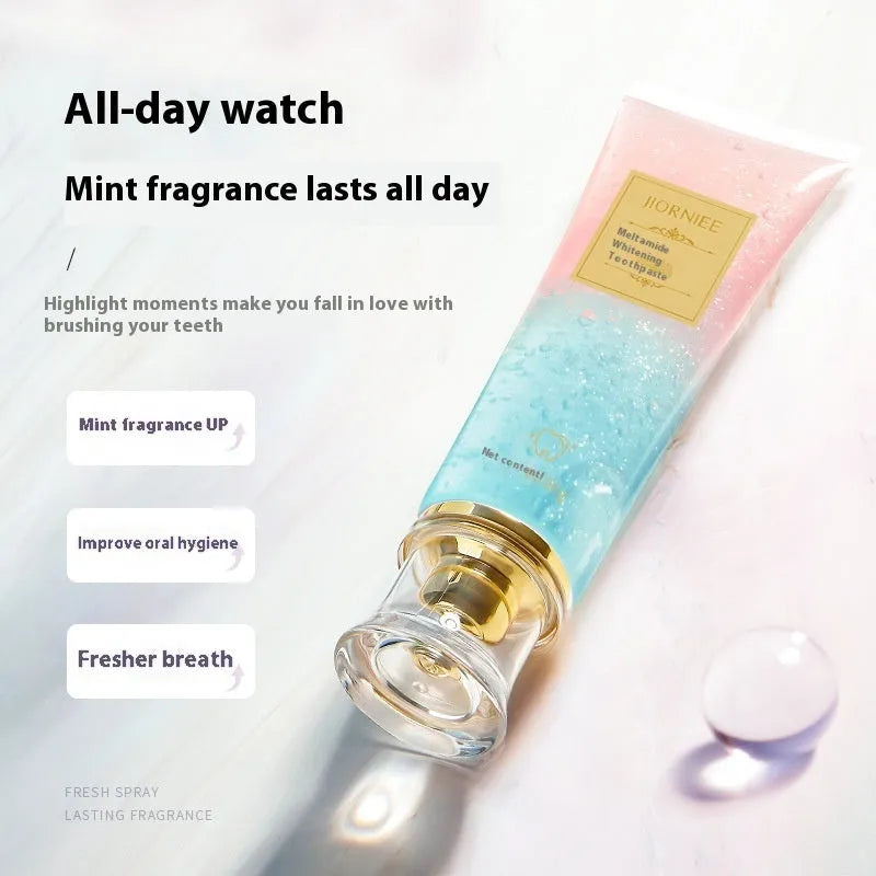 Nicotinamide dazzling white toothpaste tube 100g for adult oral cleaning and whitening