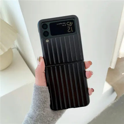 Samsung Z Flip3 ultra-thin flip phone case in seven solid colour options