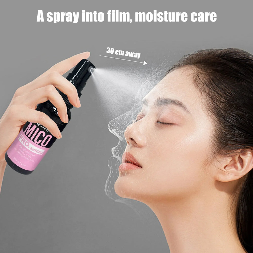 Make-up primer and final sealer spray set with 45ml and 40ml bottles