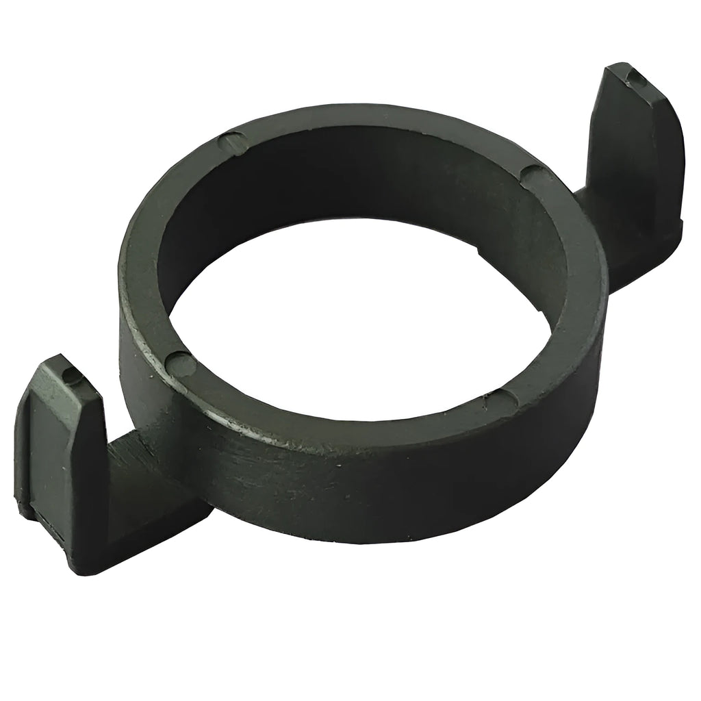Car headlight card holder made from stainless steel and black plastic, colour L10, for H7 H1 D2 bulb models.