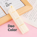 Cartoon chocolate-themed ballpoint pen with plastic body and 0.5mm tip.