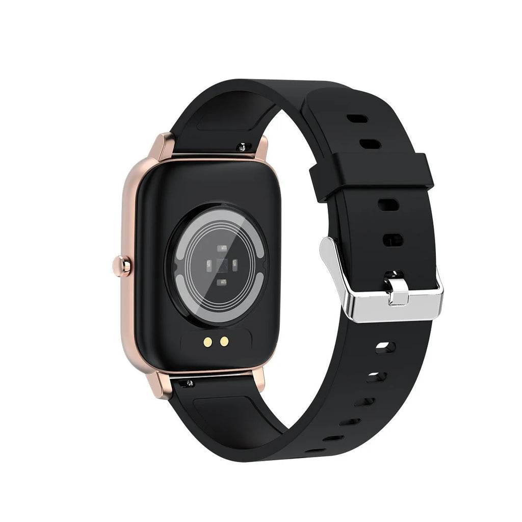 H80 fashion sports smart watch with ECG and blood oxygen monitoring on a silicone wrist strap.