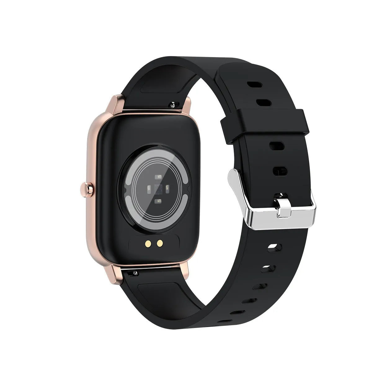 H80 fashion sports smart watch with ECG and blood oxygen monitoring on a silicone wrist strap.