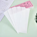 Non-woven fabric hair removal wax paper strips for waxing applications