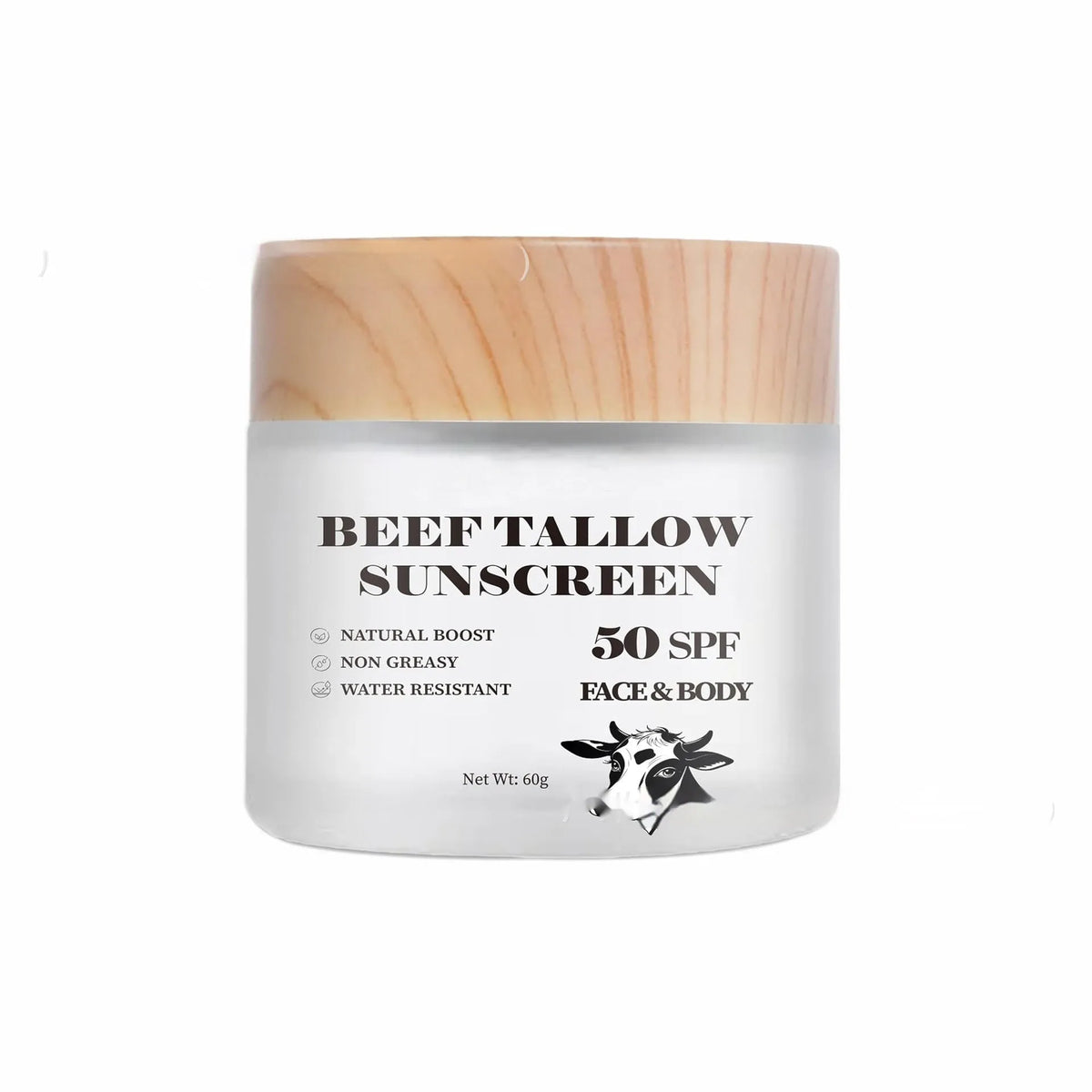 60g beef tallow protective cream tube with waterproof non-greasy formula