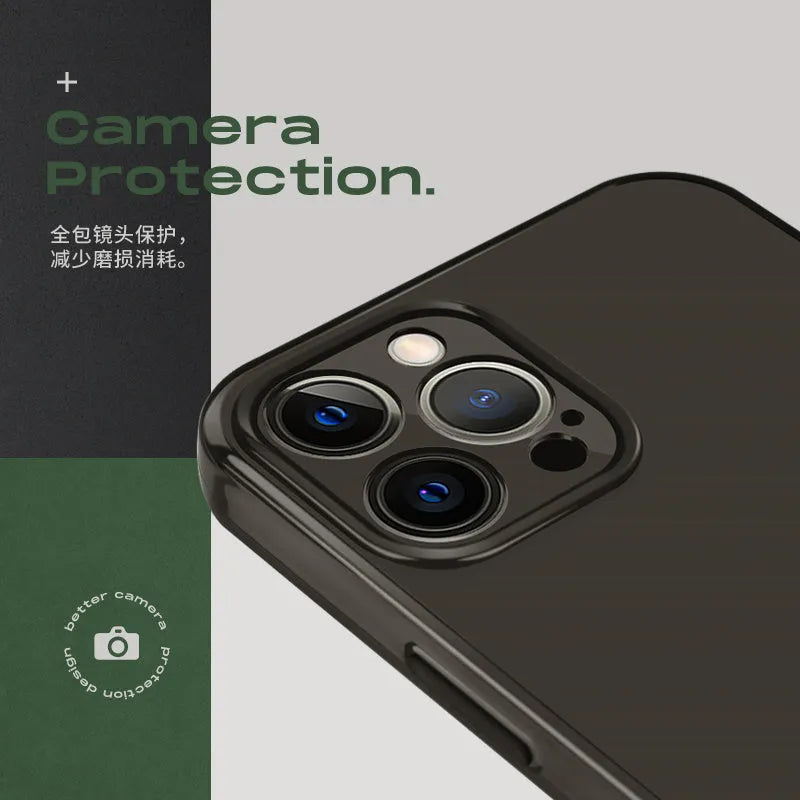 Niche Trendy Brand black soft TPU iPhone protective case showing Mars Ticket and Oasis Flights design variants