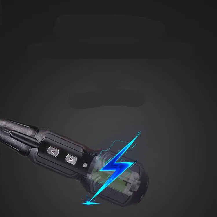 Alloy steel straight handle electric screwdriver with 36V rechargeable lithium battery