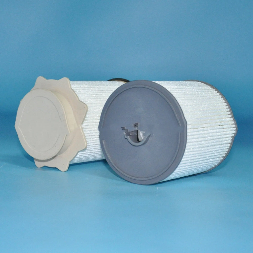 White diesel fuel filter kit for RAM 1500 to 5500 series trucks.