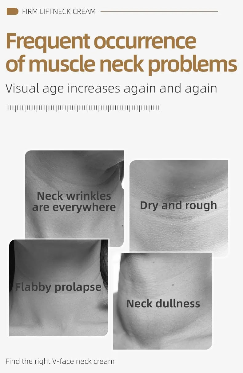 120ml neck firming massage cream container for universal skin types