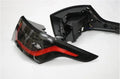 A pair of LED brake light clusters for car rear bumper replacement, compatible with 2014-2020 models.
