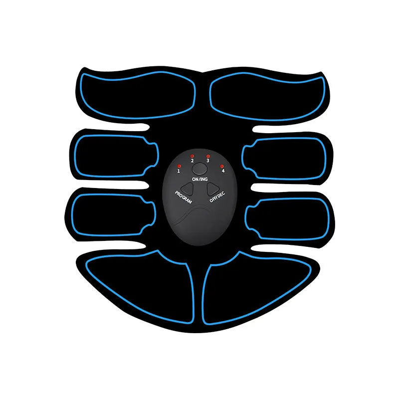 Abdominal muscle patch set with digital display charging K81 unit in three colour options