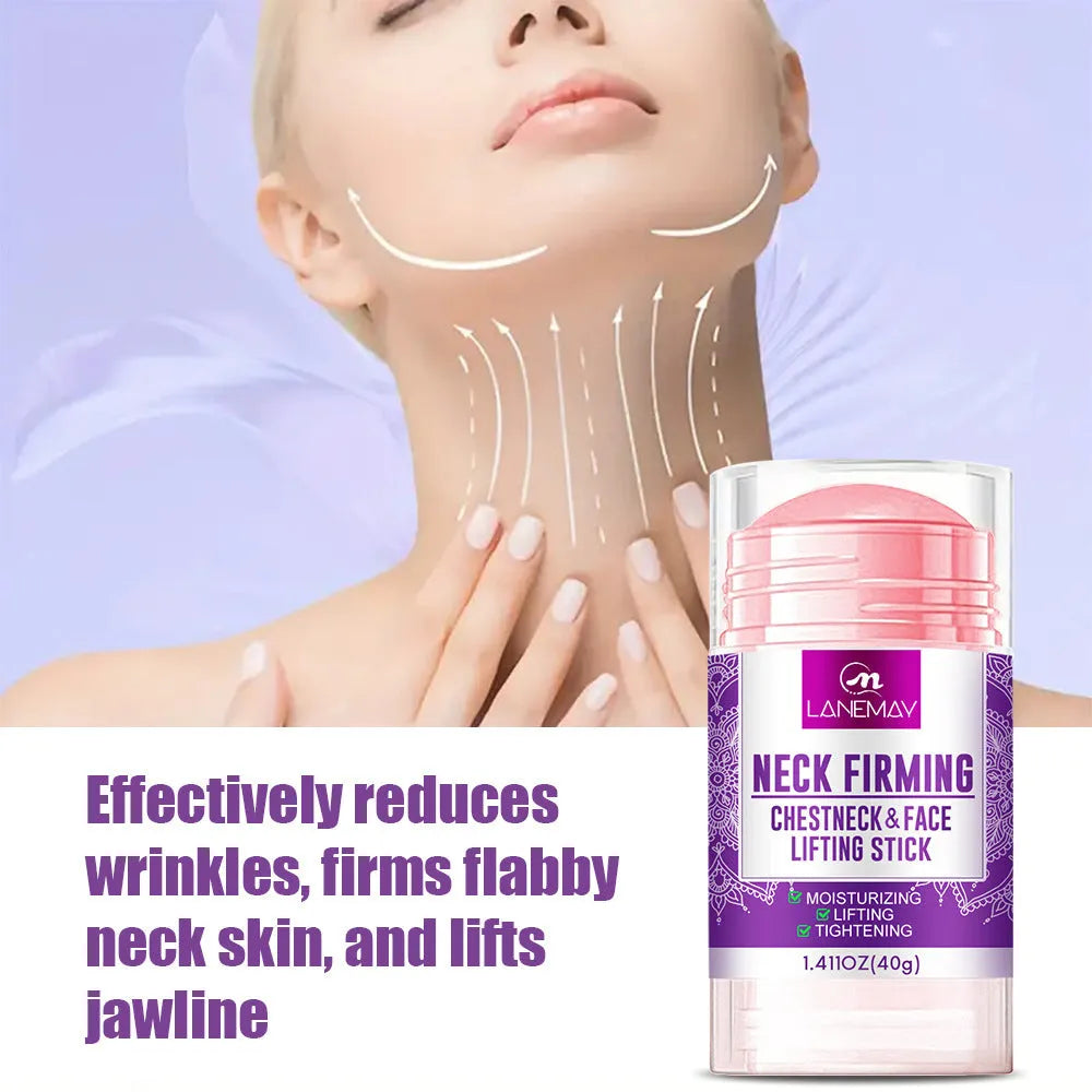 40g tube of anti-wrinkle neck firming cream with moisturising and brightening properties