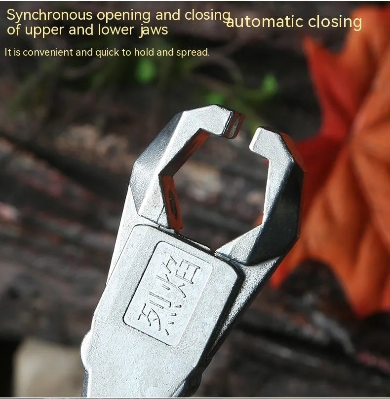 Zinc alloy archery release aid with two-axis harpoon clip mechanism for bowstring attachment