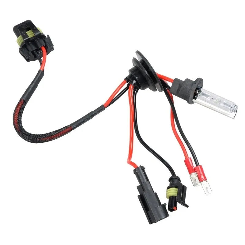HID xenon car headlight bulb, 12V 35W, H1 H3 H7 H8 H9 H11 9005 9006 9012 fitments, 4300K 6000K 8000K