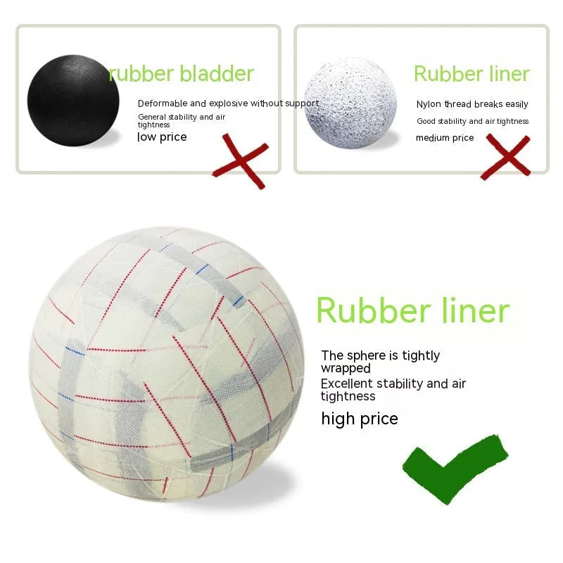 Fluorescent green size 5 football with seamless thermal adhesive construction