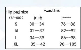 Black cycling hip protection pants with padded construction for sports safety