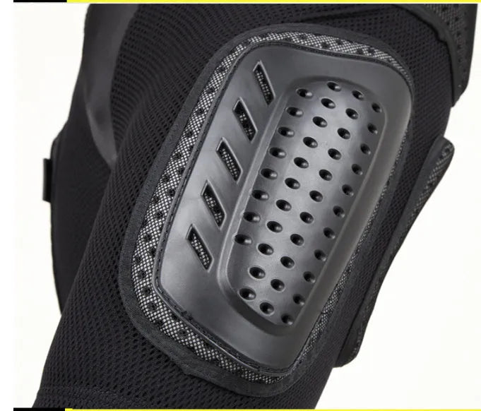 Black cycling hip protection pants with padded construction for sports safety
