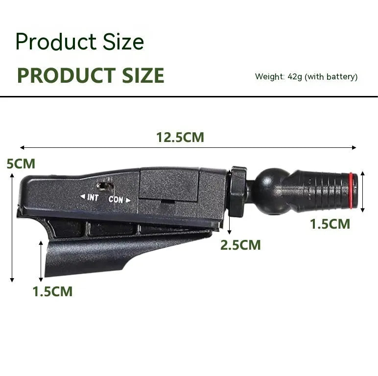 Golf putter laser aiming instrument for putting alignment training with four configuration style options