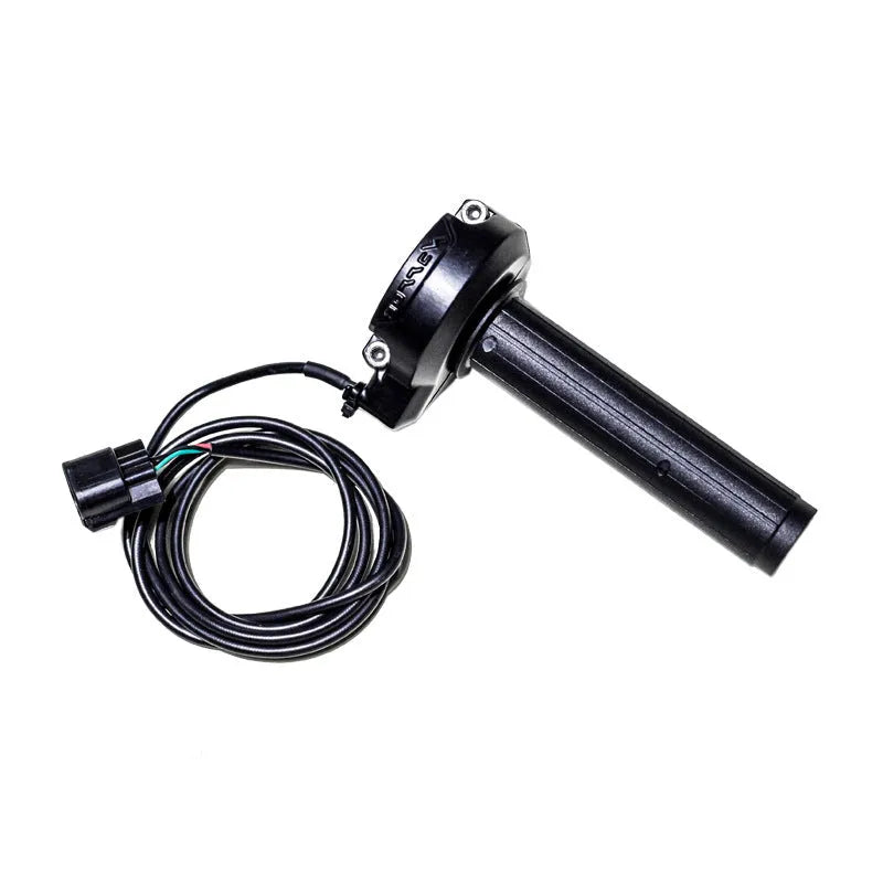 Black stainless steel electronic throttle handle for motorcycle replacement