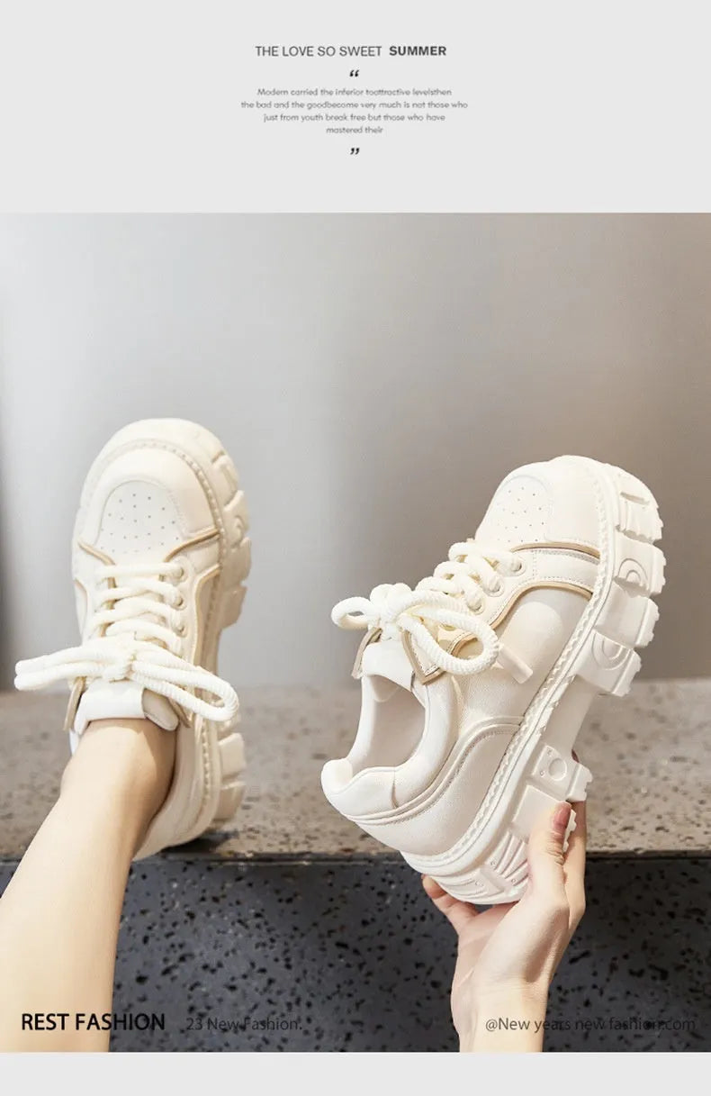 Women's beige wedge shoes with rubber foam sole and viscose upper