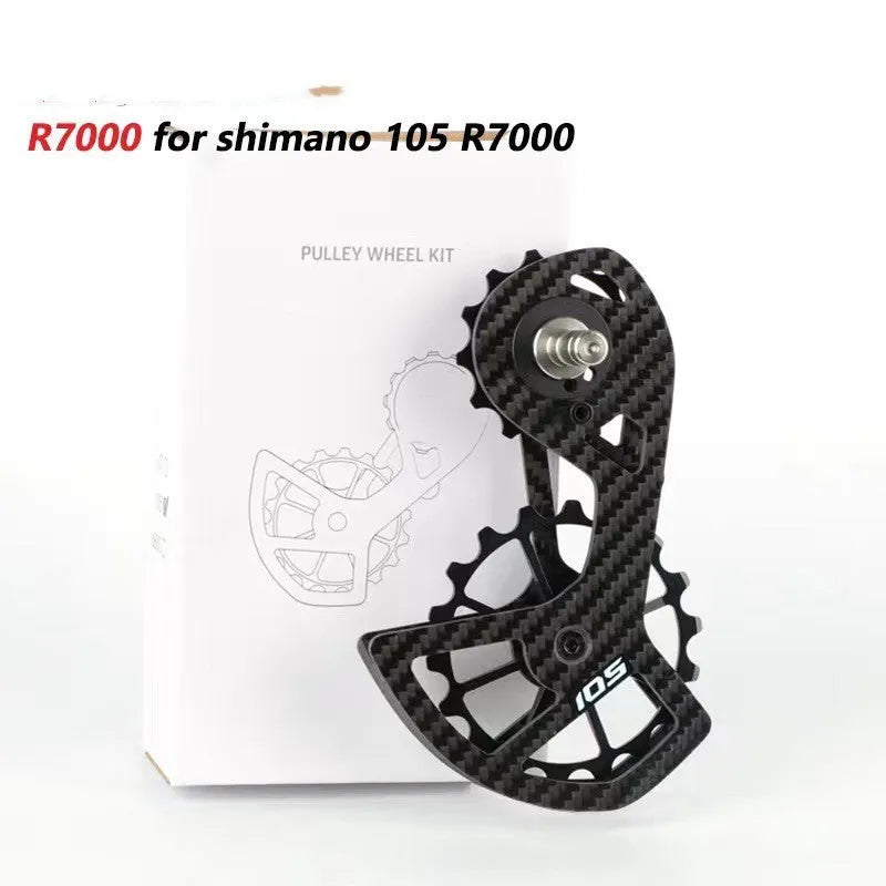 LTWOO 105 rear derailleur pulley wheels with 13T upper and 18T lower jockey wheels