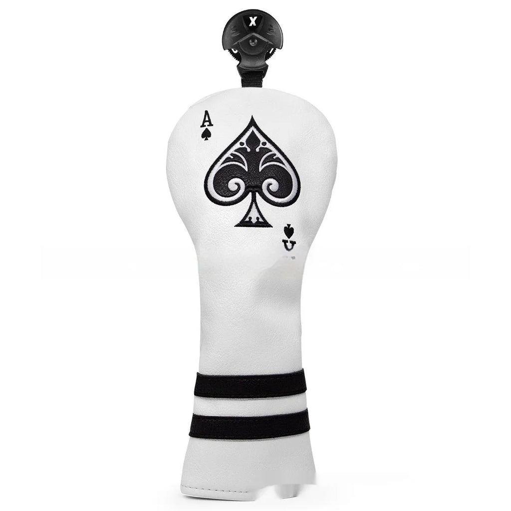 PU golf club head protective sleeve cover for putters in one of three available colours.