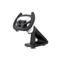 Black gamepad steering wheel bracket with suction cup phone mount for Xbox PS4 Switch controllers