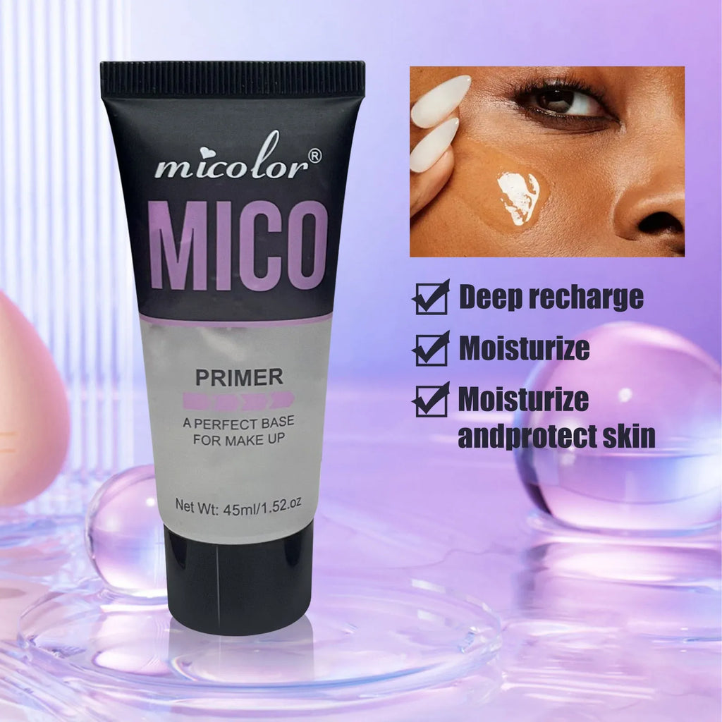 Make-up primer and final sealer spray set with 45ml and 40ml bottles