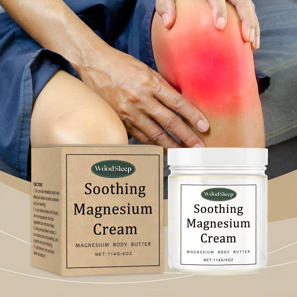 114g magnesium cream pot for post-exercise body care and muscle comfort