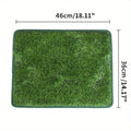 Artificial grass dog and cat toilet training mat with waterproof backing in multiple sizes