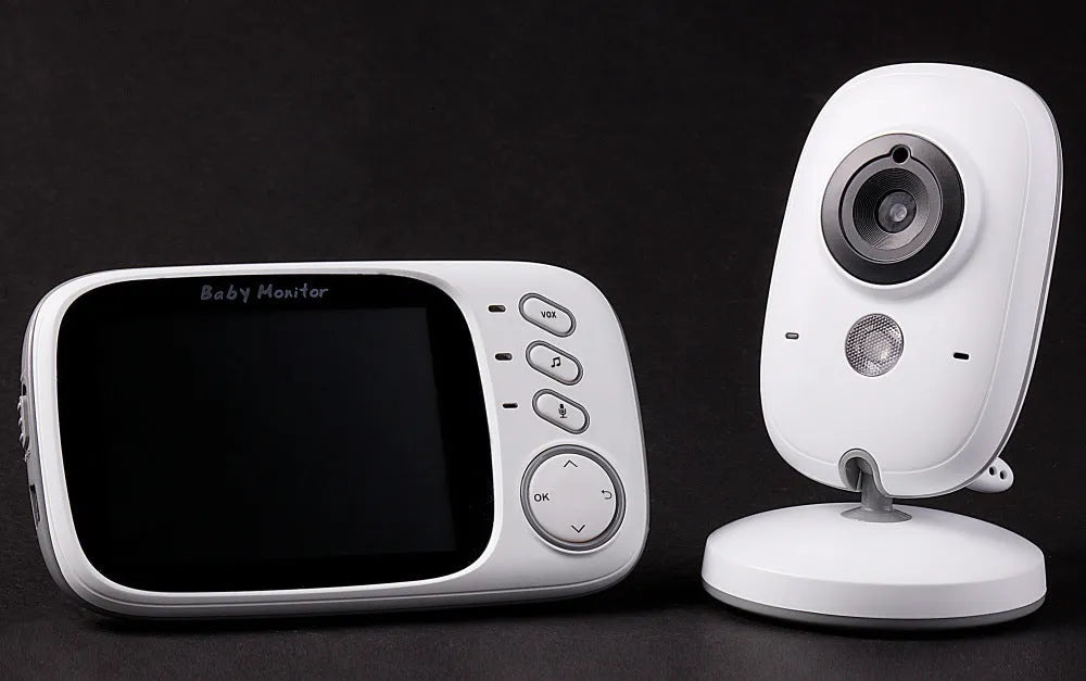 VB603 digital baby monitor and camera unit with 3.2 inch colour LCD display and night vision.
